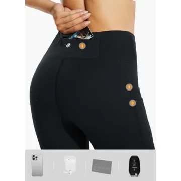 BALEAF Fleece Lined Leggings for Women Warm and Stylish