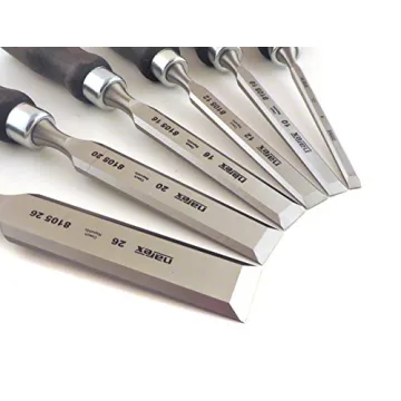 Narex 6 pc Wood Chisel Set in Wooden Presentation Box