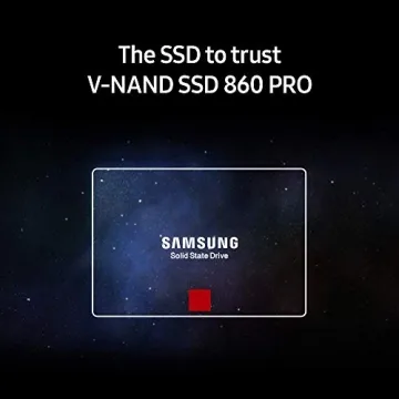 Samsung 860 PRO 1TB SATA III SSD for High Performance