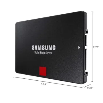 Samsung 860 PRO 1TB SATA III SSD for High Performance