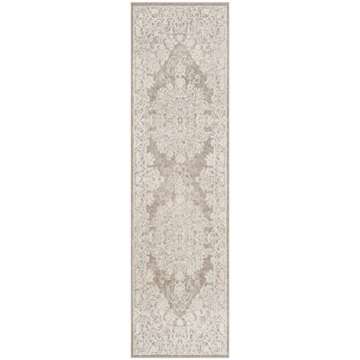 SAFAVIEH Reflection Collection Runner Rug - 2'3" x 12', Beige & Cream, Vintage Distressed Design, No...