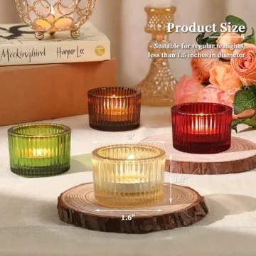 Elevate Events with HAVITI Multicolor Votive Candle Holders