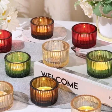 Elevate Events with HAVITI Multicolor Votive Candle Holders