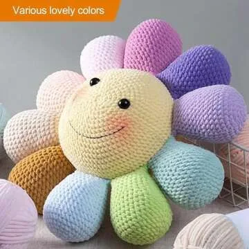 Soft Moja Dream Marshmallow Chenille Yarn For All Projects