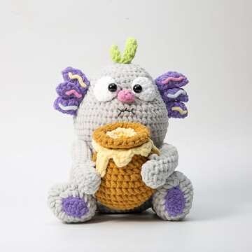 MOJADREAM 3PCS 3.5oz Chenille Yarn for Blankets Amigurumi: Soft Velvet Baby Yarn Blanket Knitting and Crocheting Bulky 5# Yarn 3 Skeins of 100g (Pale Peach)