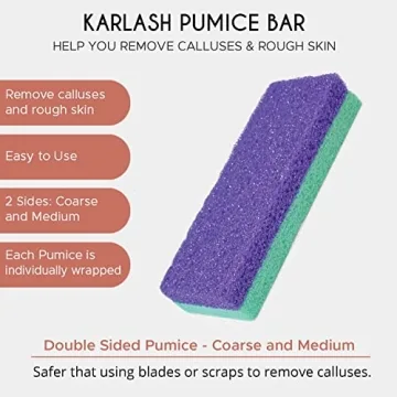 Karlash Pumice Stone for Feet Care - Pack of 2