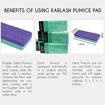 Karlash Pumice Stone for Feet Care - Pack of 2