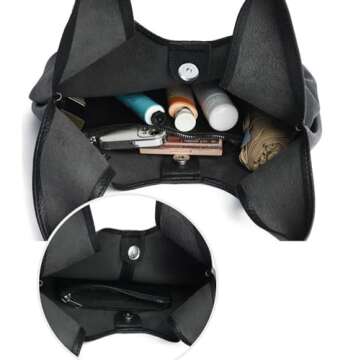 Elegant Slouchy Hobo Bags for Women - Versatile Vegan Leather