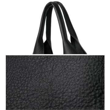 Elegant Slouchy Hobo Bags for Women - Versatile Vegan Leather