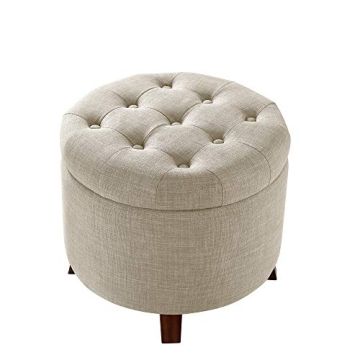 Amazon Basics Versatile Storage Ottoman with Style
