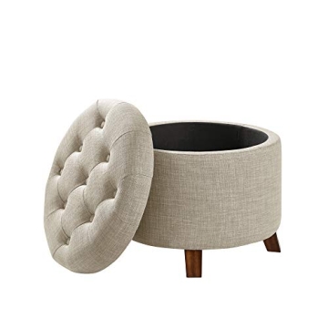 Amazon Basics Versatile Storage Ottoman with Style