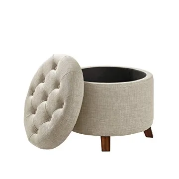 Amazon Basics Versatile Storage Ottoman with Style
