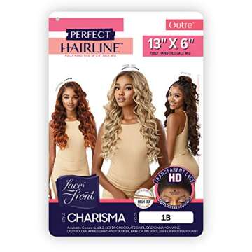 Outre Perfect Hair Line Synthetic 13x6 Lace Front Wig - CHARISMA (Drff Cajun Spice)