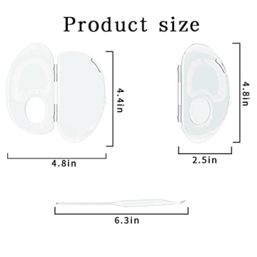 Acrylic Makeup Mixing Palette for Artists and Enthusiasts