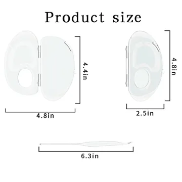 Acrylic Makeup Mixing Palette for Artists and Enthusiasts