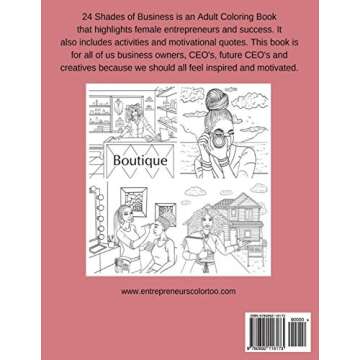 24 Shades of Business: An Adult Coloring Book