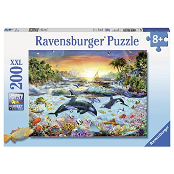 Ravensburger 200 Piece Orca Paradise Puzzle for Kids
