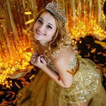 Vintage Crystal Leaf Tiara for Weddings and Events