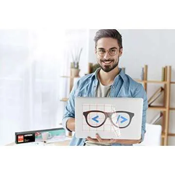 ARTEZA Ultra Clear Transfer Tape Paper with Grid & Squeegee, 12 Inch Wide x 12 Foot Long Roll, for Alignment & Transfer of Adhesive Vinyl for Decals, Signs, Walls, Windows & Smooth Surfaces