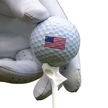 FLIGHTPATH Premium Golf Tees - Durable Plastic Golf Tees Designed to Enhance Golf Shot Distance & Precision - Robotically Tested to Reduce Ball Spin - USGA Approved Golf Equipment - (Pack of 8, 3.25“)