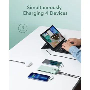 VEGER Portable Charger 10000mAh Slim Fast Charging Power Bank