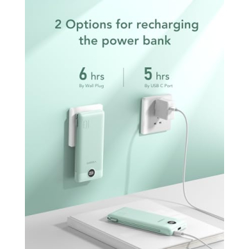 VEGER Portable Charger 10000mAh Slim Fast Charging Power Bank