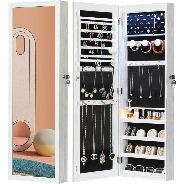 Nicetree LED Jewelry Armoire with Exclusive Features