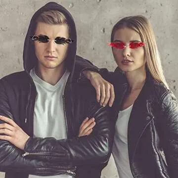 Fire Flame Sunglasses for Stylish Parties and Events