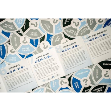 Tapple 10 by USAopoly - Fun Family Card Game with 10 Games