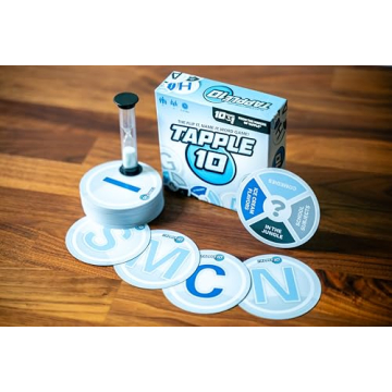 Tapple 10 by USAopoly - Fun Family Card Game with 10 Games