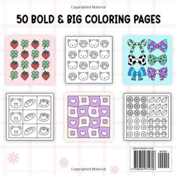 Simple Patterns: Coloring Book for Adults and Kids with Bold and Easy Designs for Relaxation, Simple...