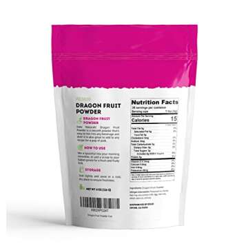 Vibrant Kate Naturals Dragon Fruit Powder for Baking