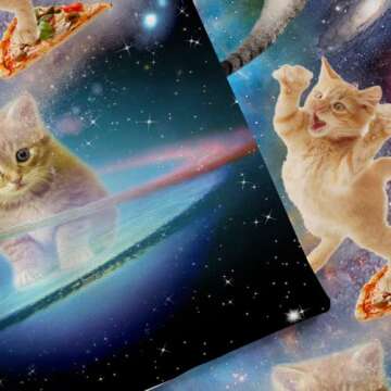 Funny Cat Shower Curtain for Kids and Cat Lovers