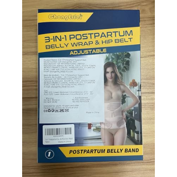 ChongErfei 3 in 1 Postpartum Belly Wrap for Recovery
