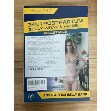 ChongErfei 3 in 1 Postpartum Belly Wrap for Recovery