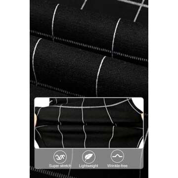 GINGTTO Men's Slim Fit Chinos Pants - Stylish Tapered Twill