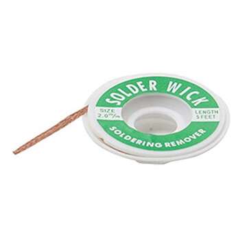 Desoldering Braid Solder Wick Rosin Flux Solder Remover 5' FT Copper Wick SW-3 for Home Small Electr...