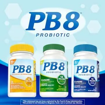 Nutrition Now PB 8 Probiotic Acidophilus For Life* Vegetarian Dietary Supplement for Men and Women, 120 Count