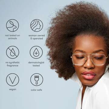 Odele Moisture Repair Sulfate-Free Shampoo & Conditioner Set, for Intense Hydration to help Restore and Nourish Dry or Damaged Hair, 13 Fl Oz Each (2-Pack)