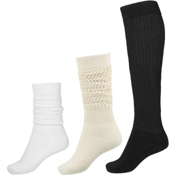 Ultra-Soft BomKinta Slouch Socks Women Thigh High Boot Socks