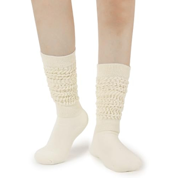 Ultra-Soft BomKinta Slouch Socks Women Thigh High Boot Socks