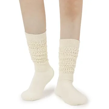 Ultra-Soft BomKinta Slouch Socks Women Thigh High Boot Socks