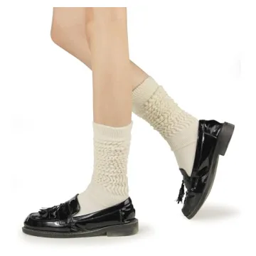 Ultra-Soft BomKinta Slouch Socks Women Thigh High Boot Socks