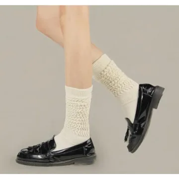 Ultra-Soft BomKinta Slouch Socks Women Thigh High Boot Socks