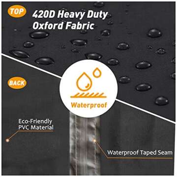 ESSORT Waterproof Patio Furniture Cover - Extra Large Size