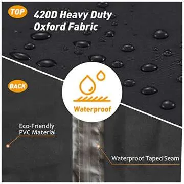 ESSORT Waterproof Patio Furniture Cover - Extra Large Size