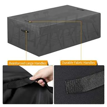 ESSORT Waterproof Patio Furniture Cover - Extra Large Size