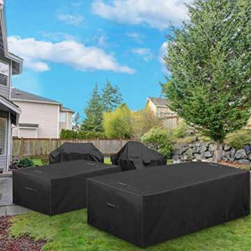 ESSORT Waterproof Patio Furniture Cover - Extra Large Size