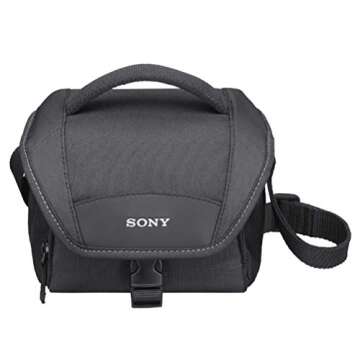Compact Sony LCSU11 Carrying Case for Digital Cameras