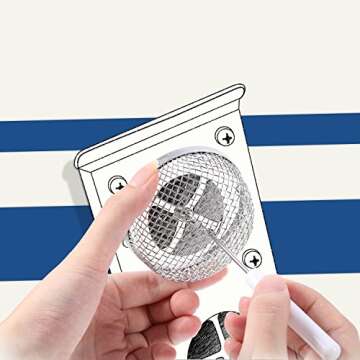 TOODOO 2 Pack Flying Insect Screen RV Furnace Vent Screen RV Water Heater Vent Cover 2.8 Inch Stainl...